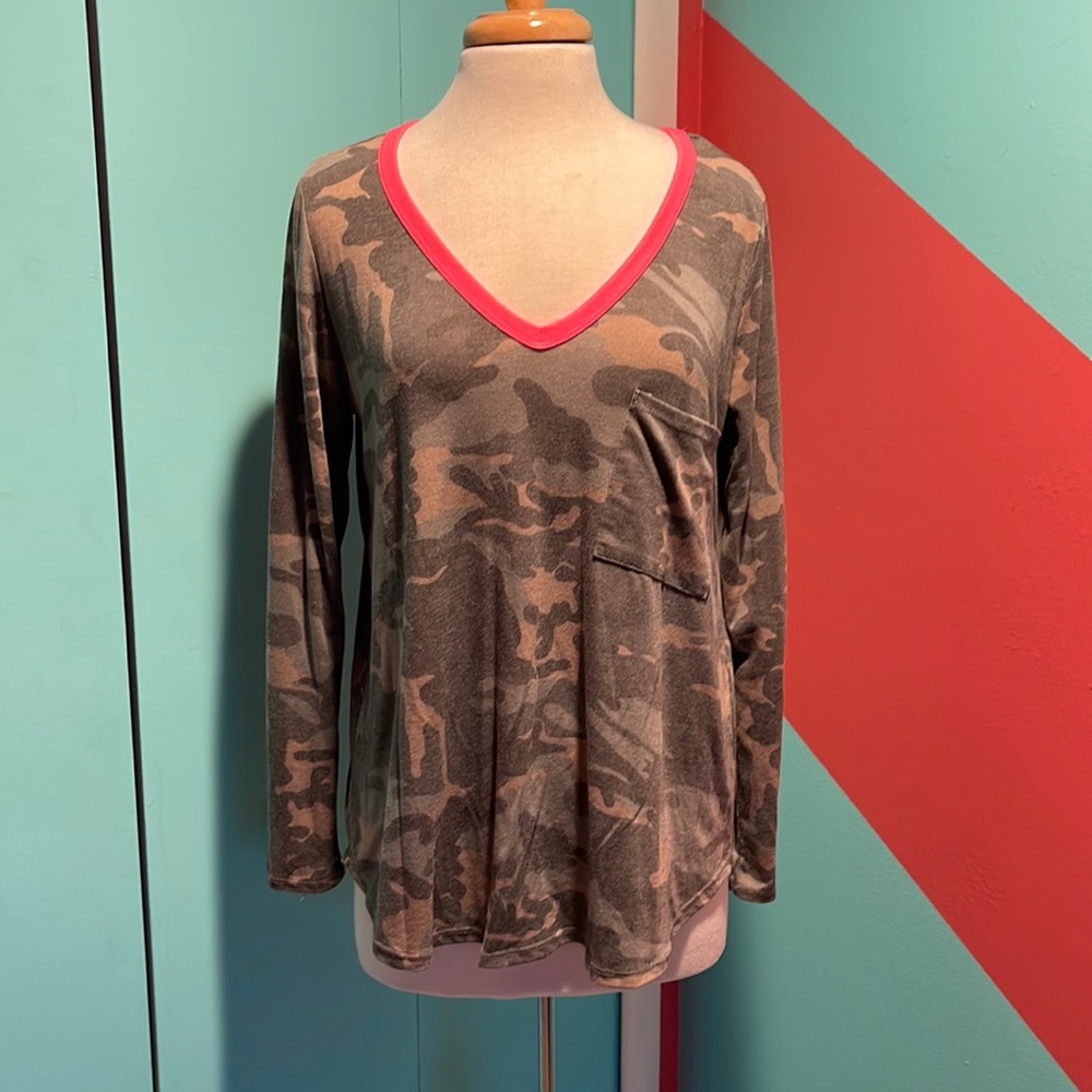 Long sleeve camo shirt